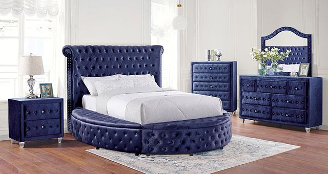 Sansom Round King bed