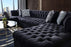 Lauren Velvet  Double Chaise Sectional