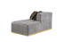 Elisha Velvet  Double Chaise Sectional