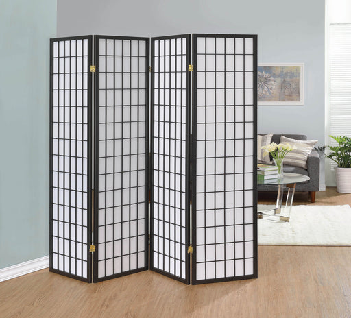 Dark_Grey_Four_Panel_Folding_Screen_Room_Divider_1