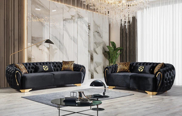 Victoria  Velvet Sofa & Loveseat