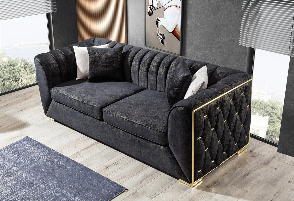 Dream I Velvet Sofa & Loveseat