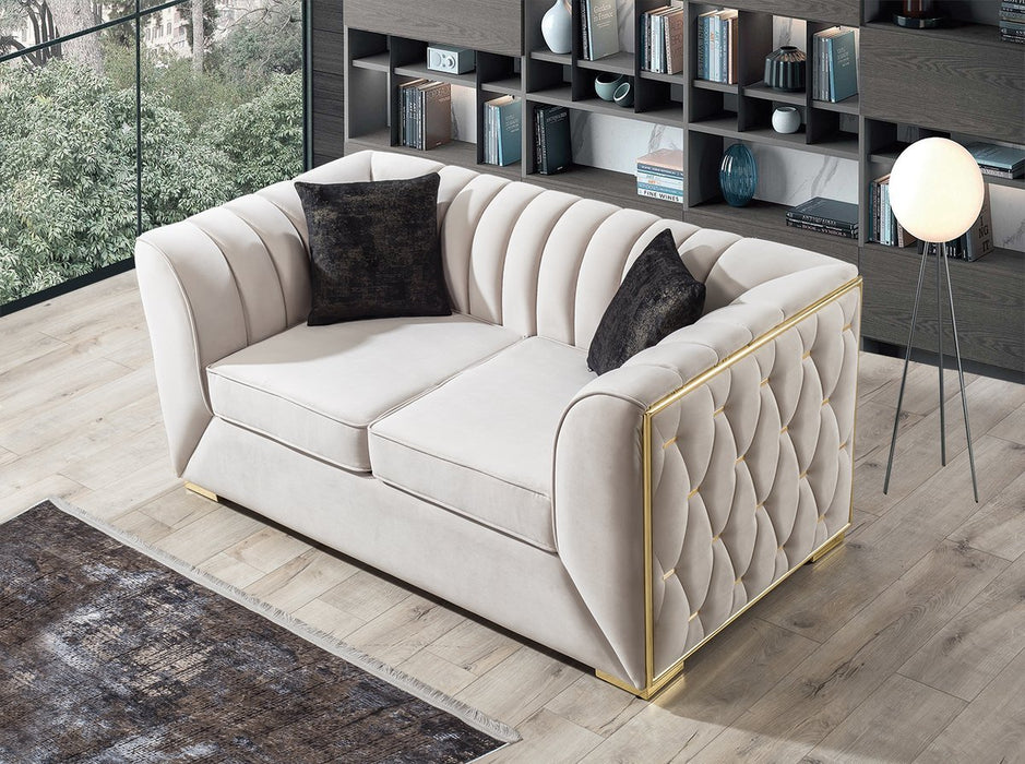 Dream B Velvet Sofa & Loveseat