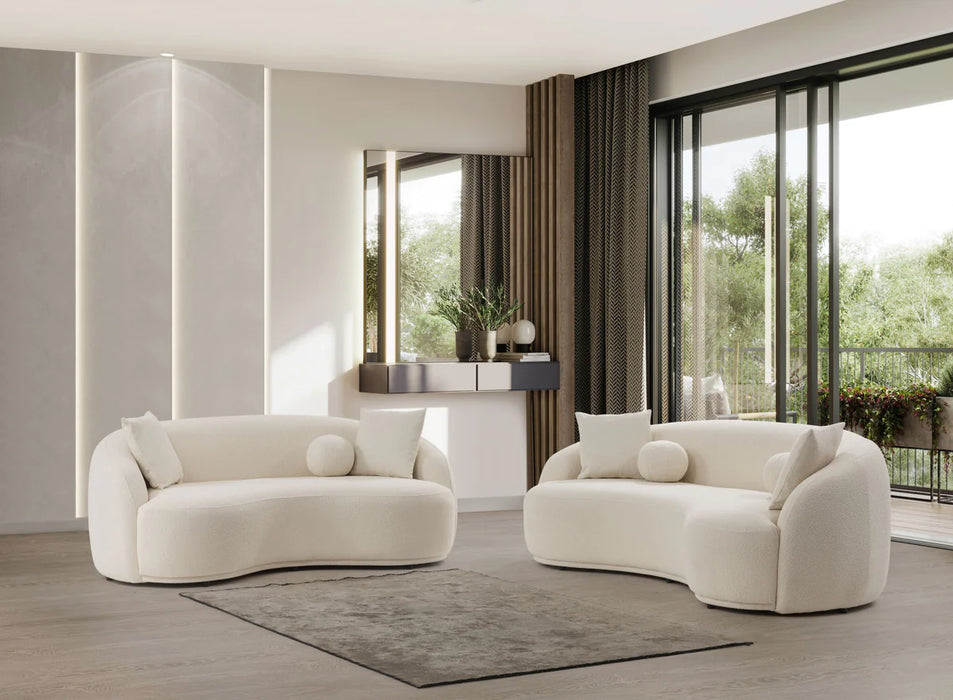 Bonita Boucle Sofa & Loveseat