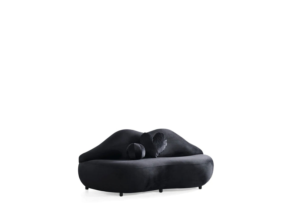 Lips P Velvet Loveseat