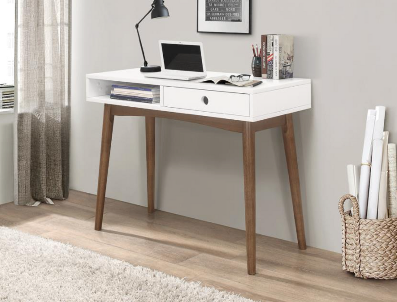 White Writing desk