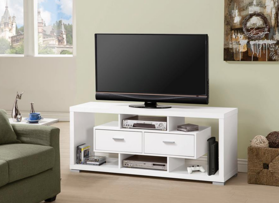 White 59" TV CONSOLE