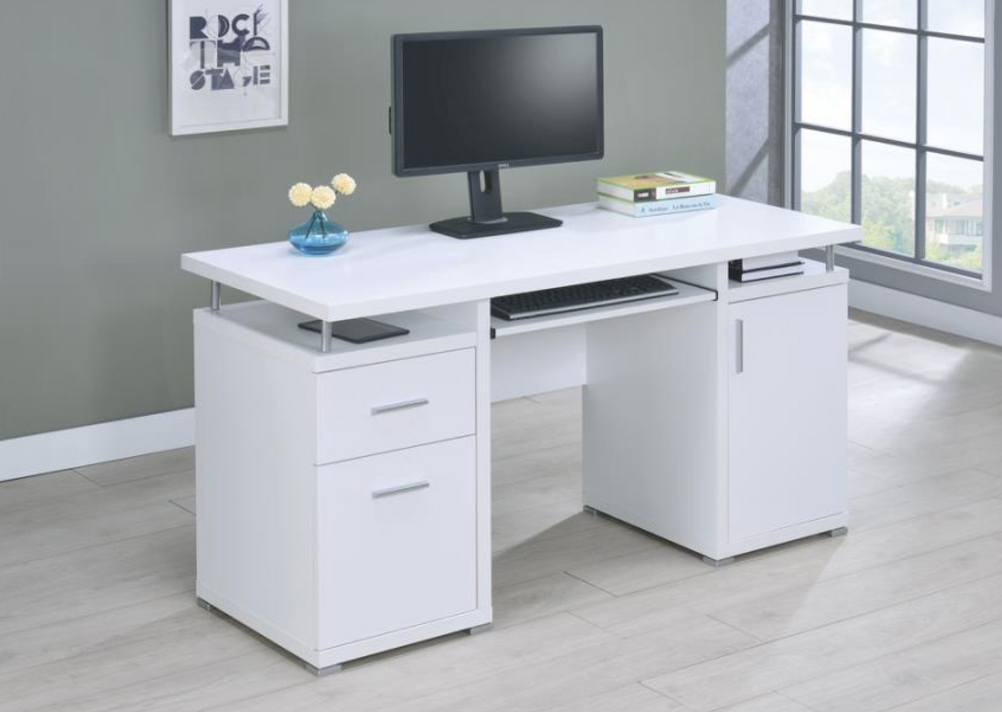 OFFICE DESK WHITE