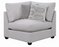 Cambria Upholstered Corner Grey