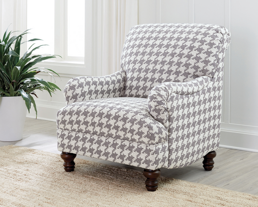 Glenn Upholstered Accent Chair Grey