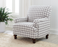 Glenn Upholstered Accent Chair Grey