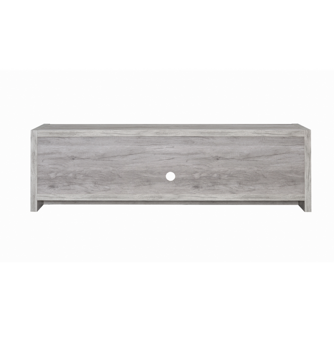 2-Door TV Console Grey Driftwood