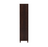 2-Door Tall Accent Cabinet Rustic Tobacco