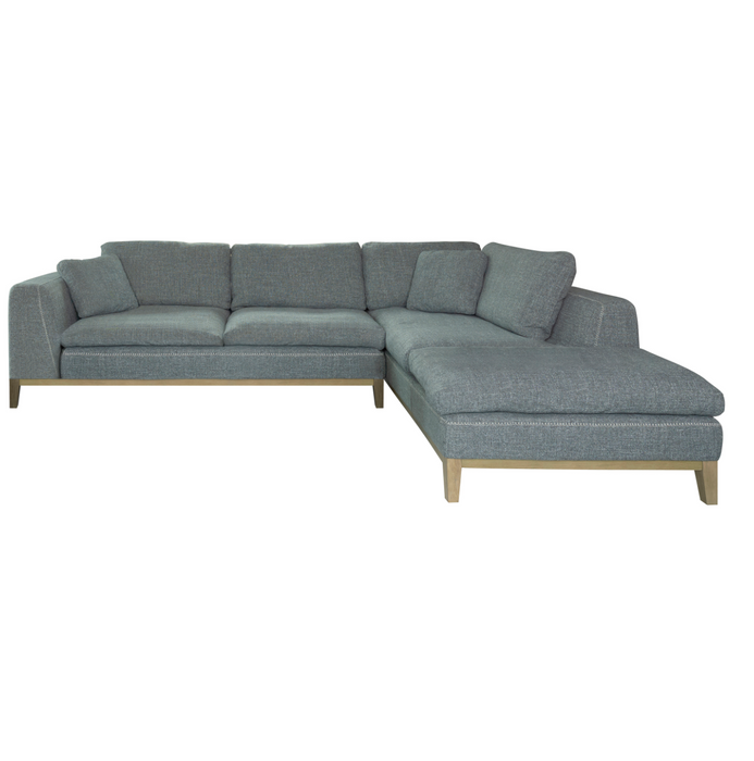 Persia 2-Piece Modular Sectional Grey