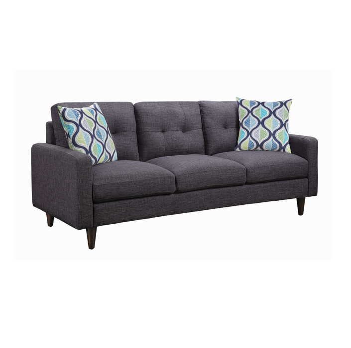 Watsonville Tufted Back Sofa Grey