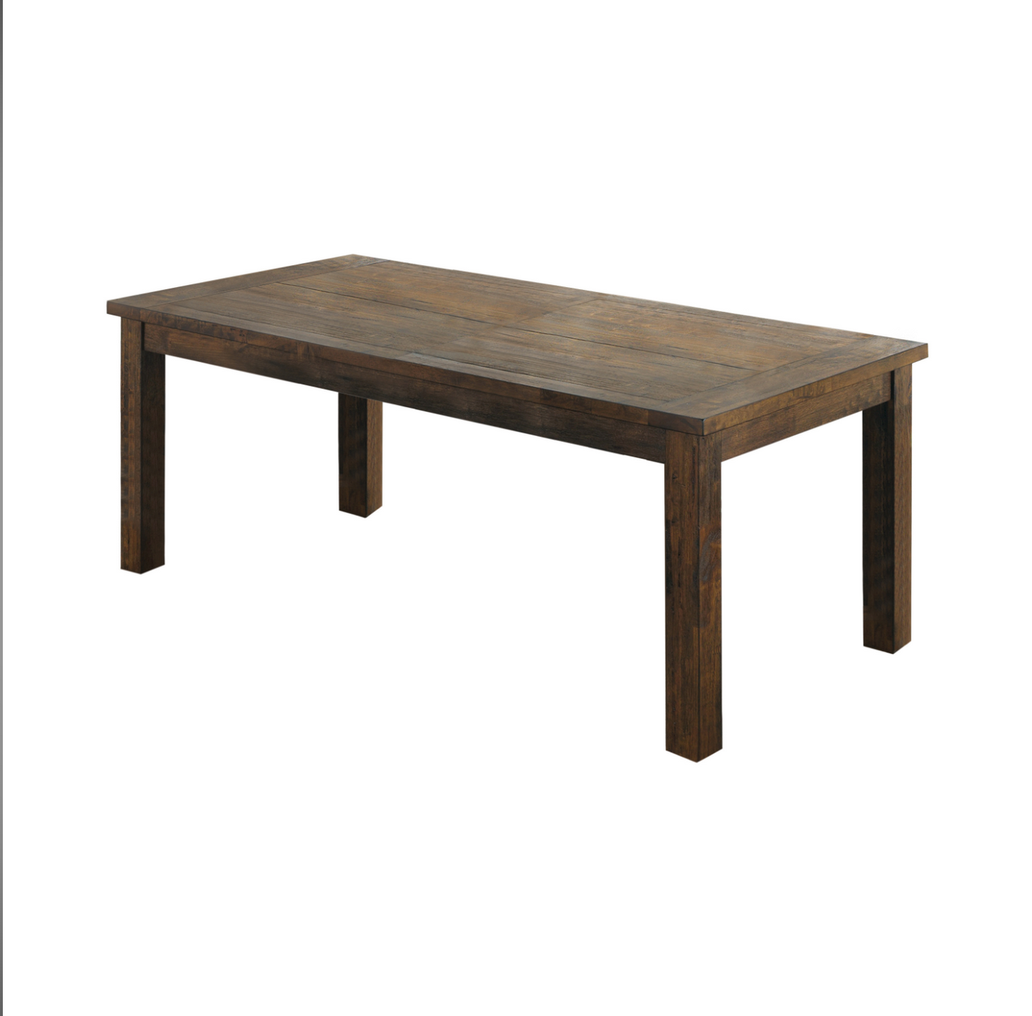 Coleman Rectangular Dining Table Rustic Golden Brown
