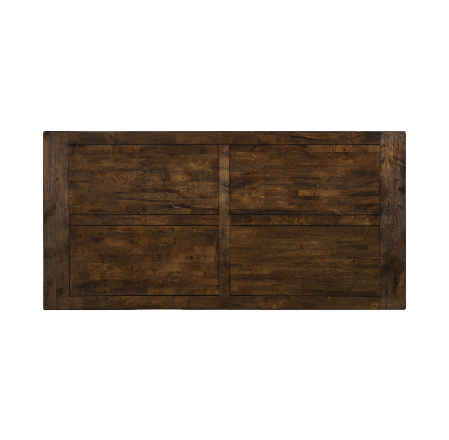 Coleman Rectangular Dining Table Rustic Golden Brown