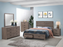 Brantford 4-Piece Eastern King Storage Bedroom Set Barrel Oak