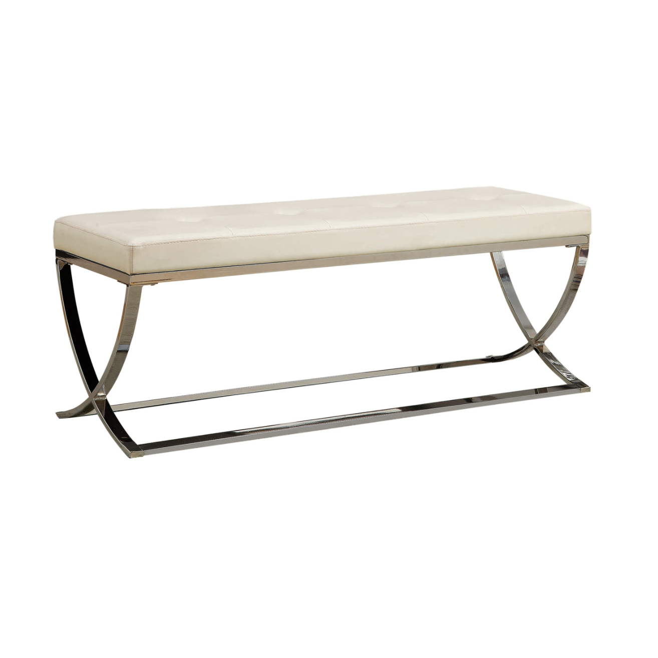 Bench With Metal Base