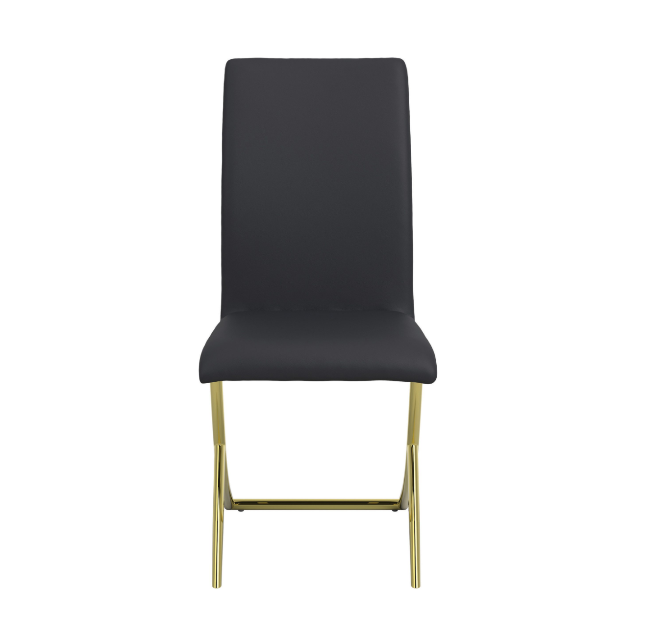 Chanel Upholstered Side Chair Black or White