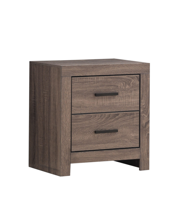 Brantford 2-Drawer Nightstand Barrel Oak