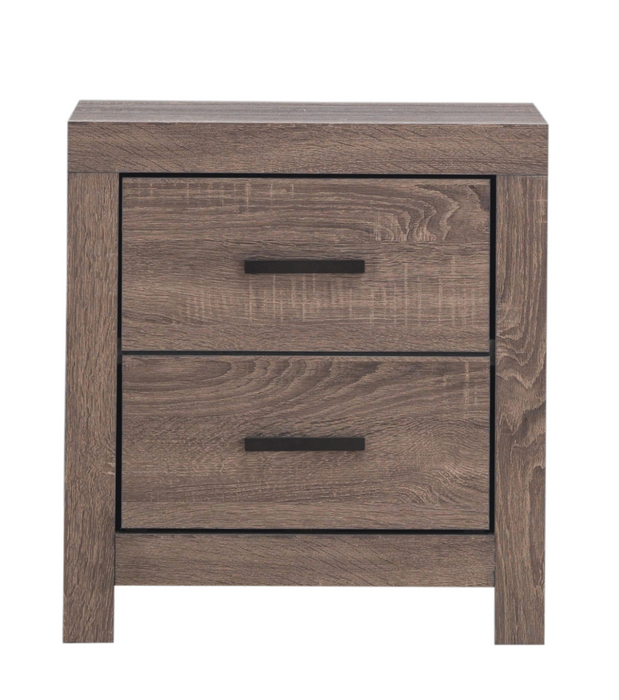 Brantford 2-Drawer Nightstand Barrel Oak