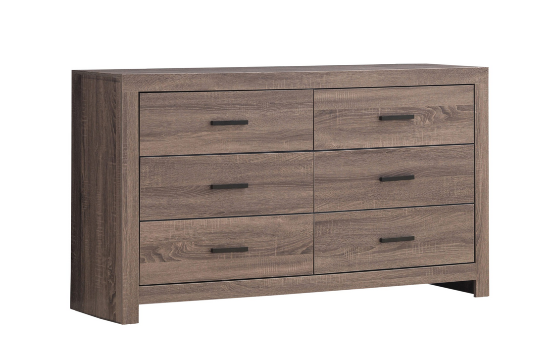 Brantford 6-Drawer Dresser Barrel Oak