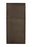 Durango Floor Mirror Smoked Peppercorn