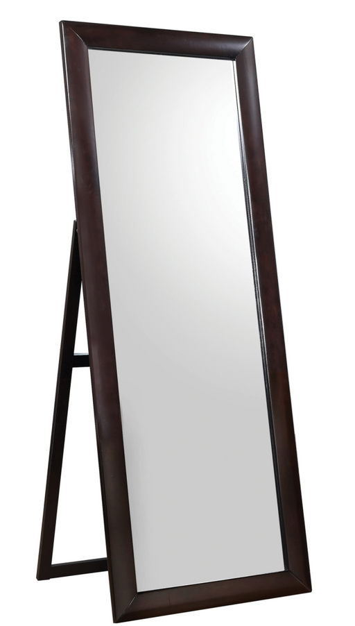 Rectangular Standing Floor Mirror Black