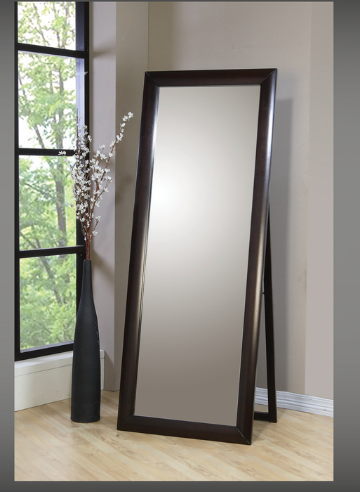 Rectangular Standing Floor Mirror Black