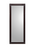 Rectangular Standing Floor Mirror Black