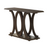 C-Shaped Base Sofa Table Cappuccino