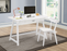 2-Piece Writing Desk Set White