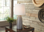 Grey Table Lamp (2Pc)