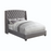 Pissarro Queen Tufted Upholstered Bed Grey