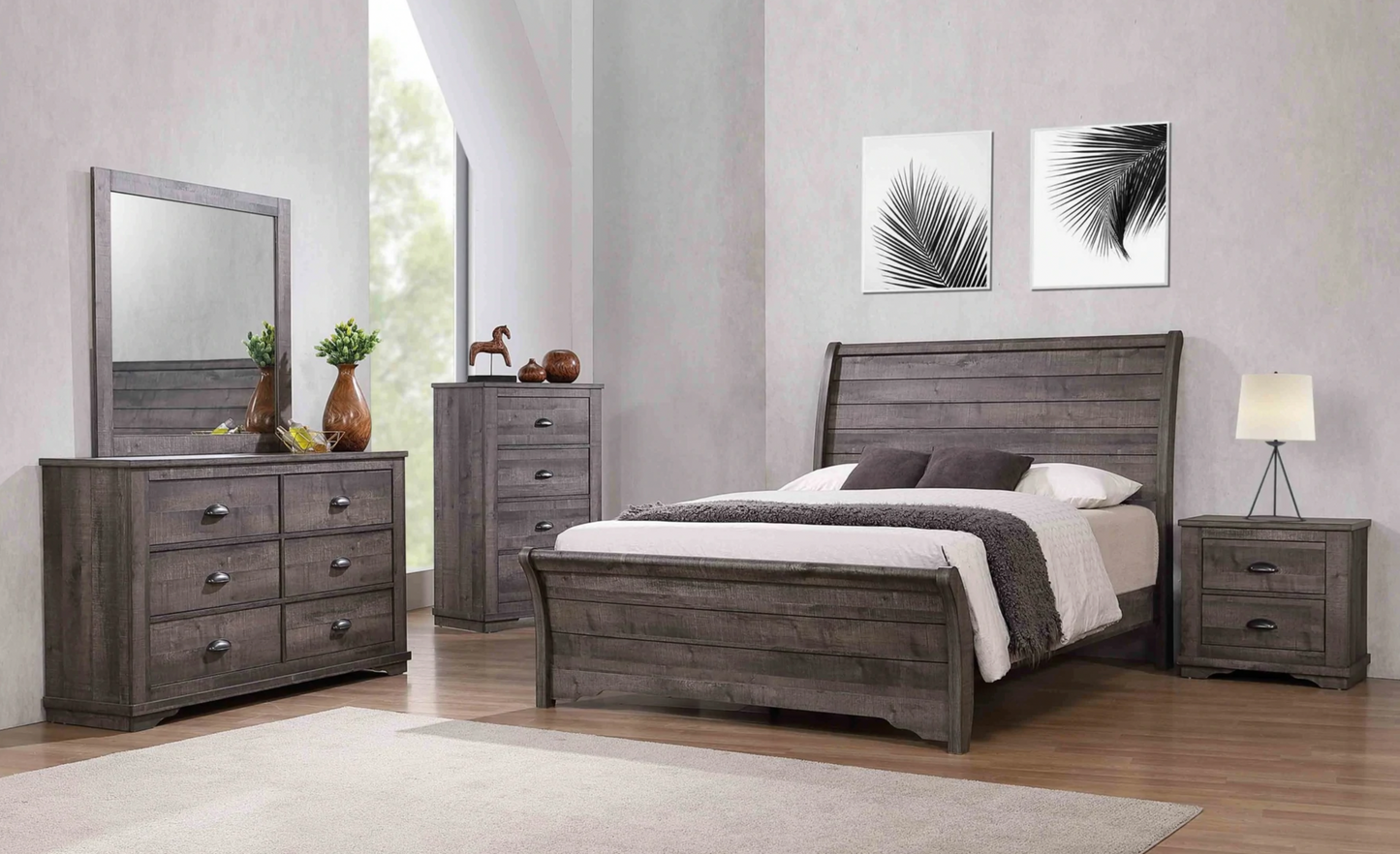 Coralee King Bed