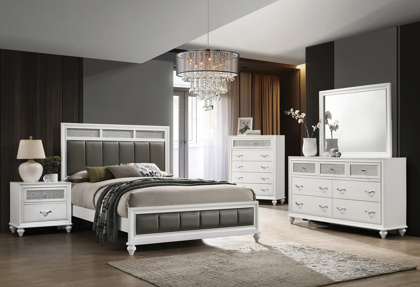 Barzini  Panel Bedroom Set