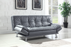 Dilleston Tufted Back Upholstered Sofa Bed W