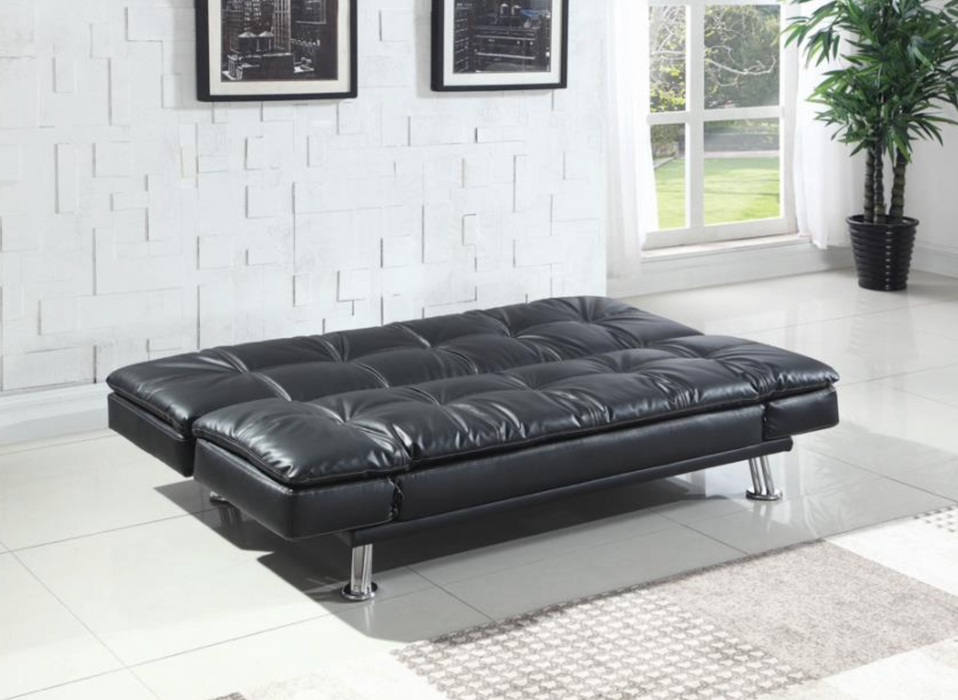 Dilleston Tufted Back Upholstered Sofa Bed G