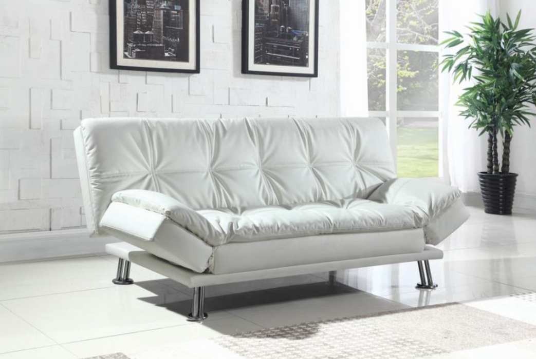 Dilleston Tufted Back Upholstered Sofa Bed W