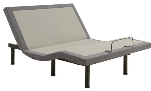 Clara Eastern King Adjustable Bed Base Grey And Black