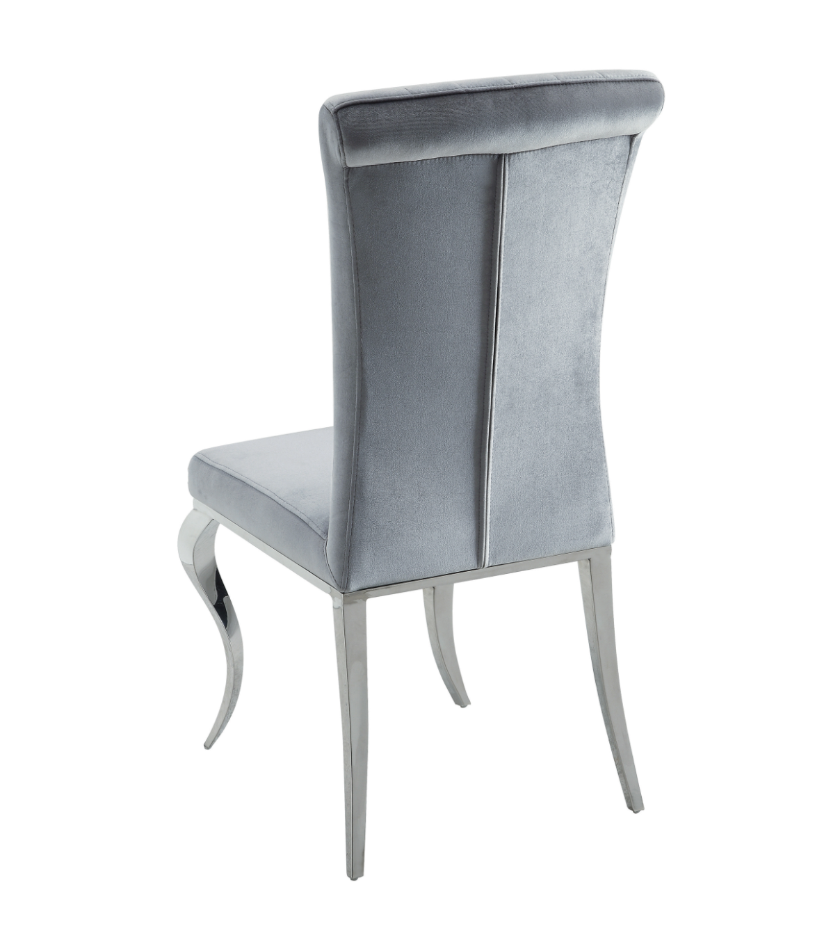 Carone Upholstered Side Chair  And Chrome