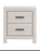 Brandtford 2-Drawer Nightstand Coastal White