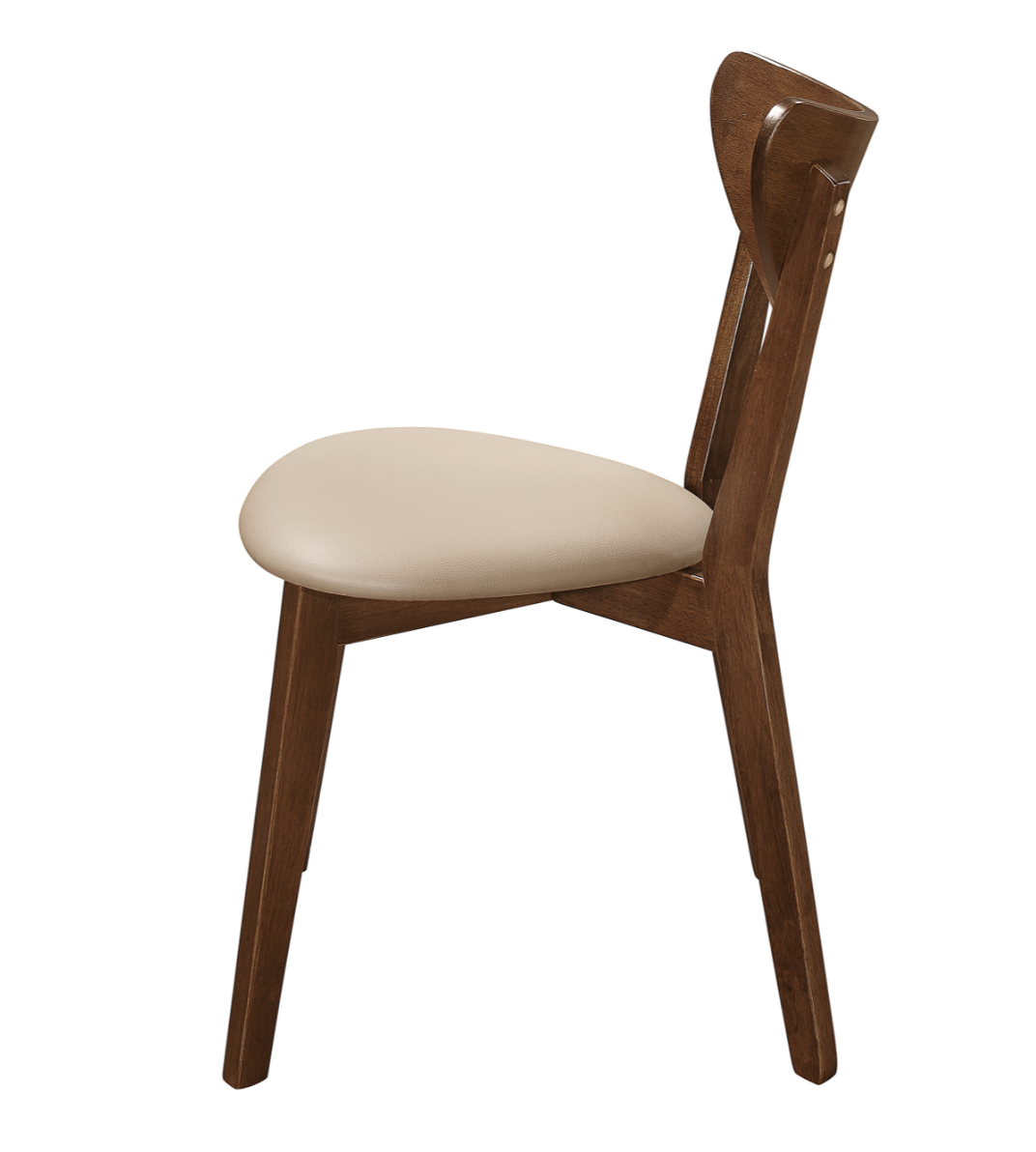 Kersey Dining Table With Angled Legs Chestnut