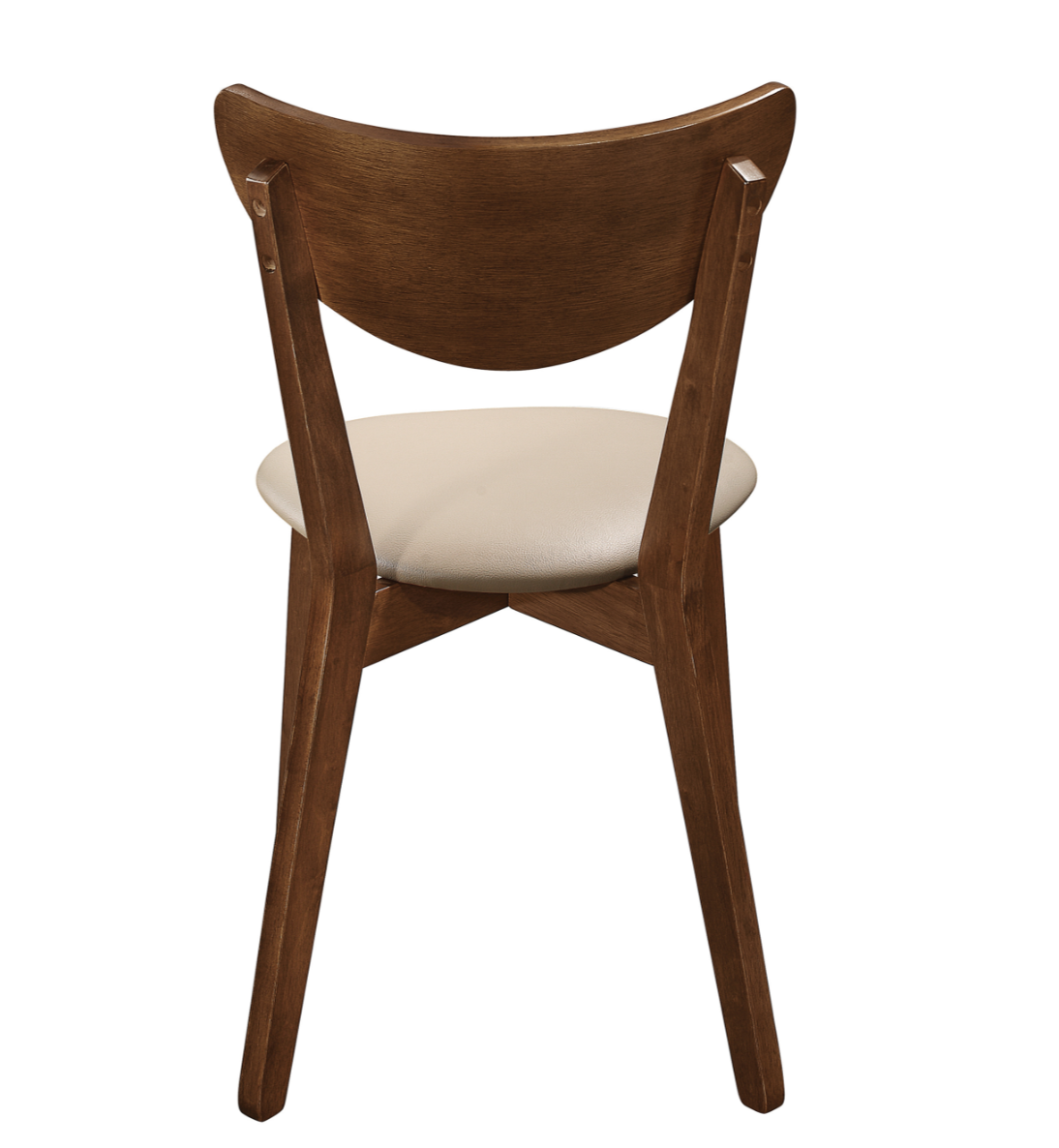 Kersey Dining Table With Angled Legs Chestnut