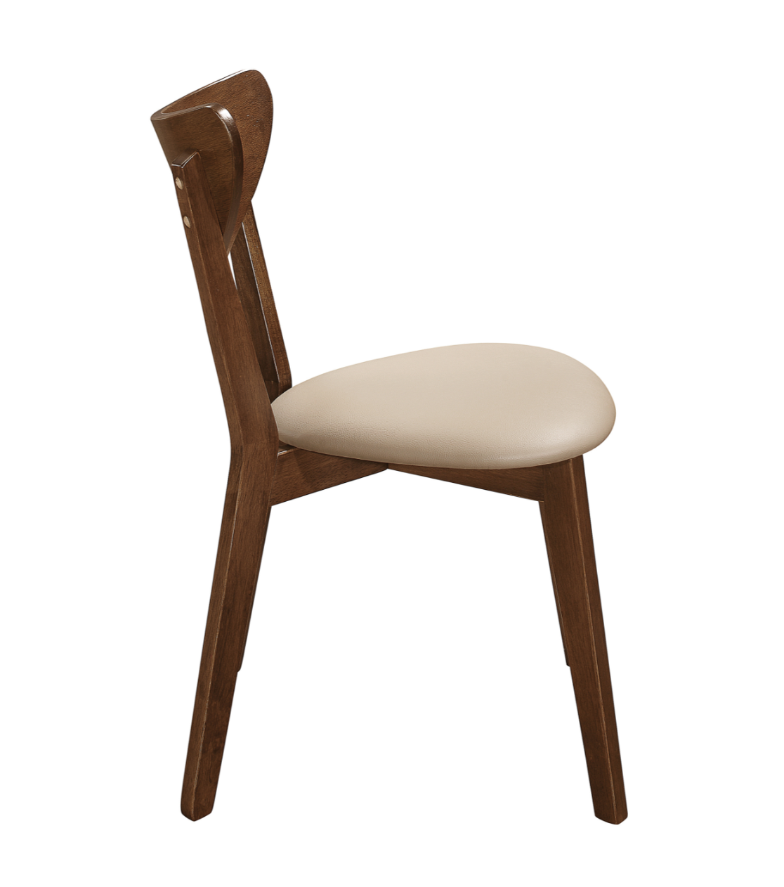 Kersey Dining Table With Angled Legs Chestnut