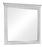 Franco Rectangular Mirror Antique White