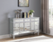 5-Drawer Accent Cabinet Silver