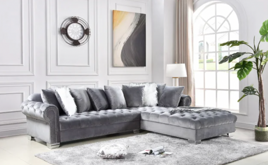 London -  Velvet (Oversize) Sectional