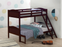 Littleton Twin/Full Bunk Bed With Ladder Espresso